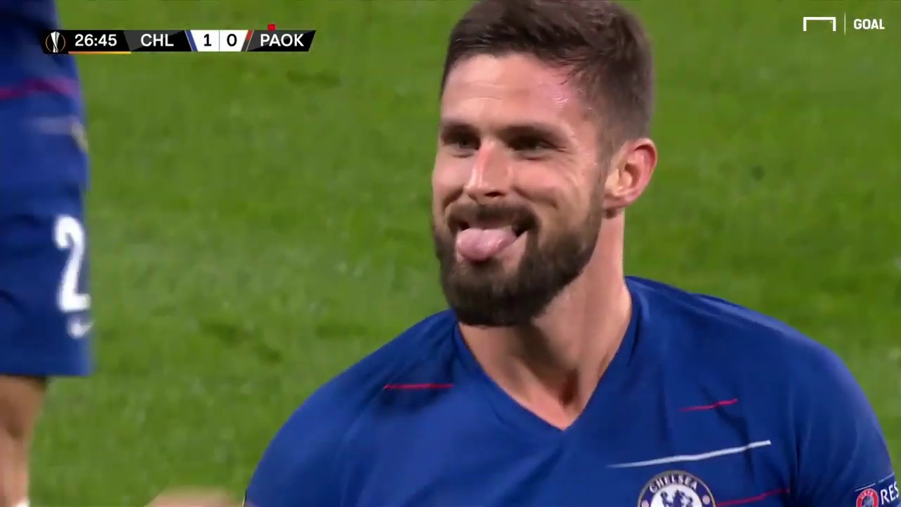 Chelsea vs PAOK Salonika (4-0) UEFA Europa League